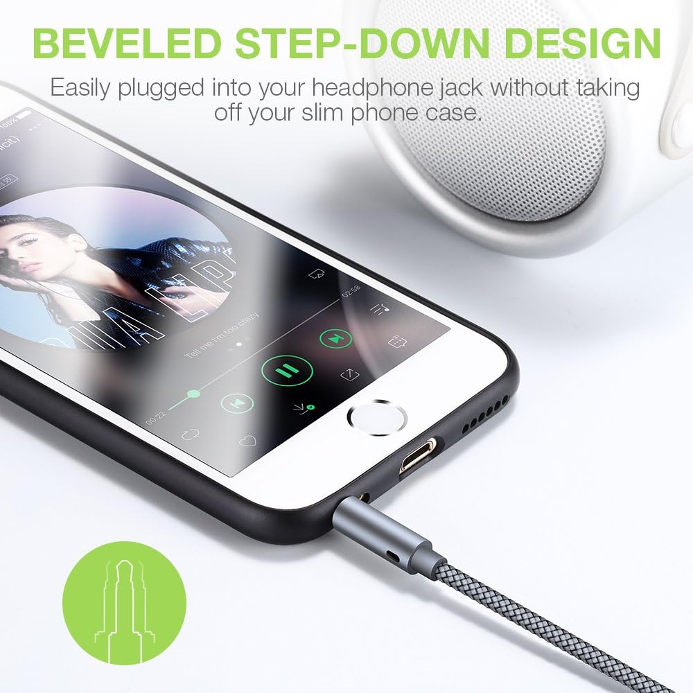 Oldboytech Headphone Extension Cable, [2-Pack, 6.6ft, Hi-Fi Sound] 3.5mm Stereo Audio Cable Nylon-Braided Male to Female AUX Cord Adapter Compatible with iPad iPod Speaker Smartphone Tablets & More: Industrial & Scientific