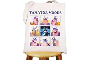 WZMPA Tama Canvas Tote Bag Crab Tama Fans Gift Tama Moods Shoulder Bag Tama Merchandise