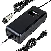 YZPOWER 52V Lithium Battery Charger 58.8V 4A Power Charger Adapter Smart Rapid Charger with Display for 14S 51.8V 52V Li-ion Battery Pack (58.8V 4A(GX16-3))