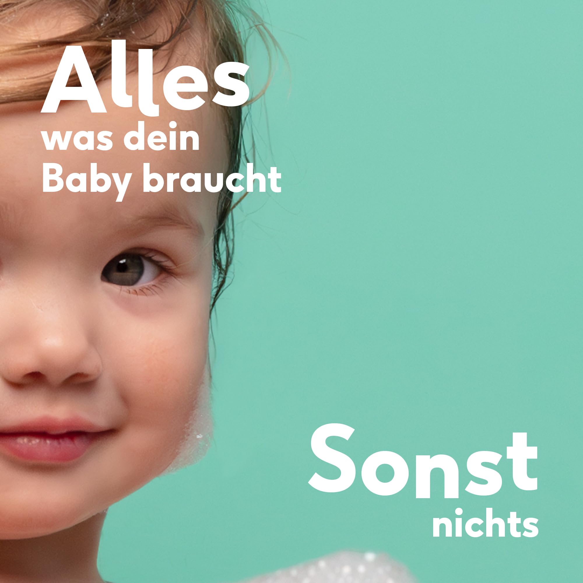 Naïf - 2 in 1 Shampoo & Duschgel - 0% Parfüm - Ohne SLES, Mikroplastik oder Silikone - Dermatologisch getestet - Inhaltsstoffe auf natürlicher Basis - 200ml 2