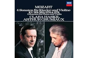 Mozart: 4 Sonatas for Piano and Violin, K. 301 / 304 / 376 & 378