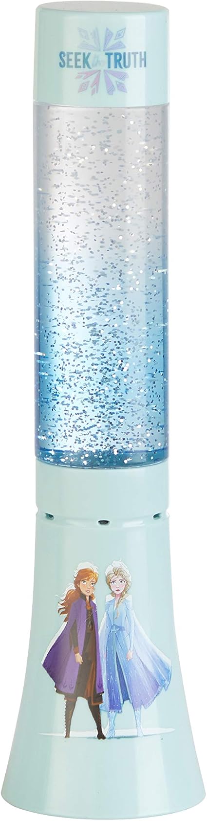 disney frozen 2 glitter volcano lamp