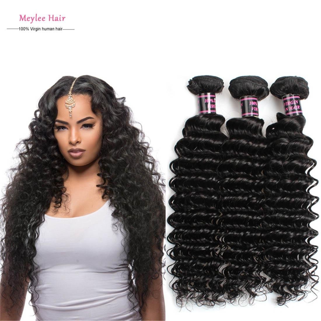 Amazon Com 7a Brazilian Curly Virgin Hair 3 Bundles Deep Curly