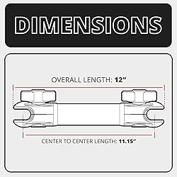Tackform 12" Long 20mm Ball and Socket Arm DuraLock