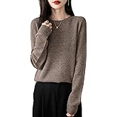 Chanyarn Women's 100% Merino Wool 2025 Fall Winter First-Line Ready to Wear Long Sleeve Seamless Knit Crewneck Sweater