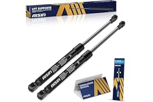 AISIN GAST-01880 Rear Tailgate Lift Supports Tailgate Shocks - Compatible with Toyota Venza 2009-2016 - Set of 2