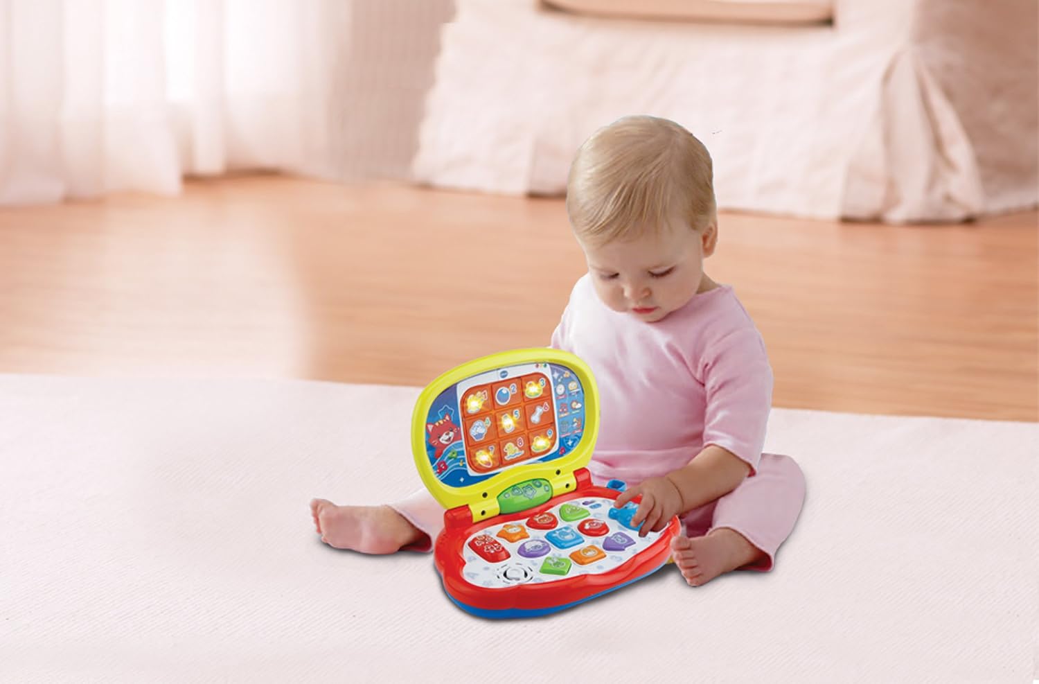 VTech Baby Laptop Toy, Multicolor, 28 x 5.3 x 22 cm - Image 4