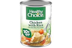 Healthy Choice Chicken with Rice Soup, 15 Ounce Cans, Pack of 12