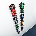 Capricorn Goods 12 X Wall Mount Hook Compatible with Lego F1 Speed Champions Cars - Display Hooks for Brick Cars (12 Pack)