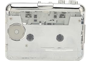 Portable Cassette to MP3 Converter, Auto Reverse with 3.5mm Headphone Jack, Cassette Player for for OS X