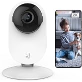 YI 2K 3MP Home Security Camera, Indoor Camera with Person, Vehicle, Animal Detection, Phone App for Baby, Pet, Dog, Monitorin