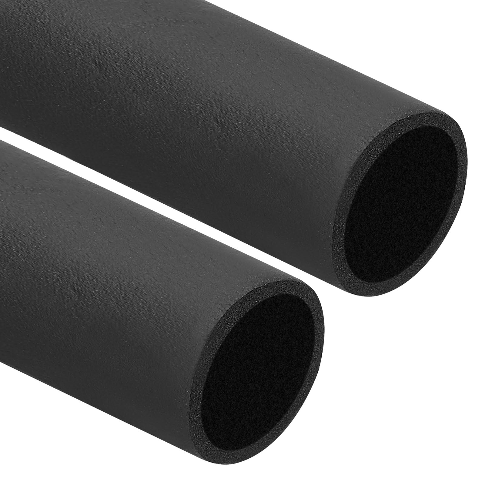 PATIKIL 1-11/16"(43mm) ID x 6Ft Pipe Insulation Foam Tube, 2Pcs Pipe Cover Wrap Roll Bar Padding Tubing for Handle Grip HVAC Outdoor Air Conditioner Units