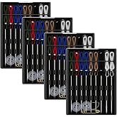 Bruislard 4 Boxes Quick Fix Sewing Kit Mini Needle and Thread kit Easy Pre Threaded for Hand Sewing Small Home Travel Sewings Box with Pin Button