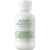 Mario Badescu Control Face Moisturizer for Women and Men with Matte Finish, Ideal Facial Moisturizer for Oily or Sensitive Skin, Lightweight and Non-Greasy Moisturizer Face Cream, 2 Fl Oz