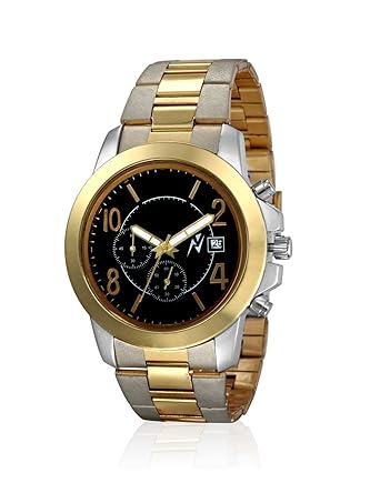 Chronograph Black Dial Mens Watch - 80064