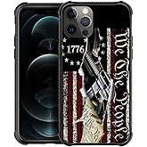 DJSOK Compatible with iPhone 14 Pro Max Case,Design Pattern Back Bumper Anti Scratch Reinforced Corners Soft TPU Caver,Cases for Men Women-Classic American Flag 1776 We The People
