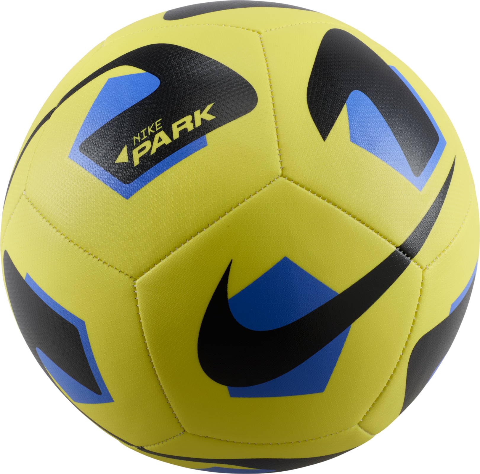 Nike FZ7551-765 NK PARK TEAM - 2.0 - FA24 Recreational soccer ball Unisex YELLOW STRIKE/SAPPHIRE/BLACK Size 4