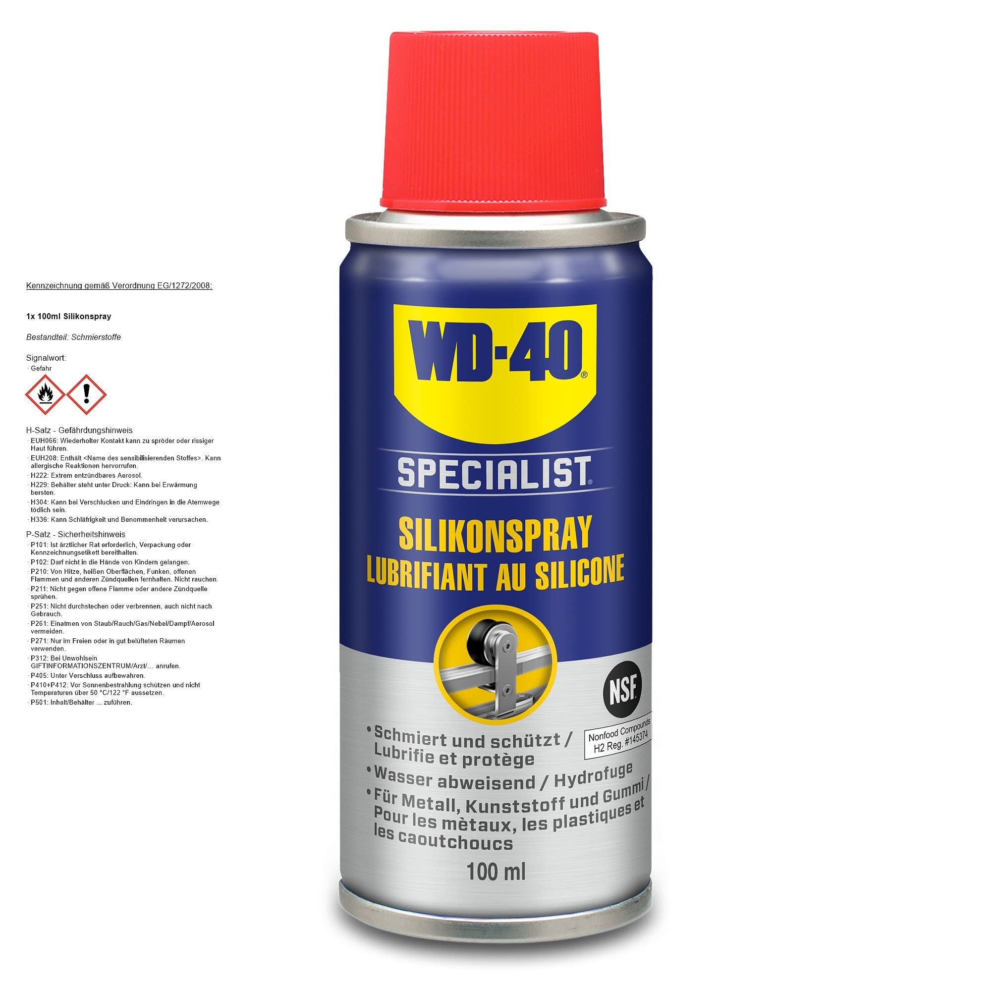 WD40 SPECIALIST Silikonspray 100ml