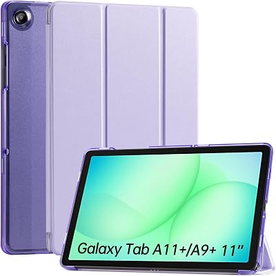 CoBak PU Leather Smart Cover Case for Samsung Galaxy Tab A11 Plus 11 2025 Purple