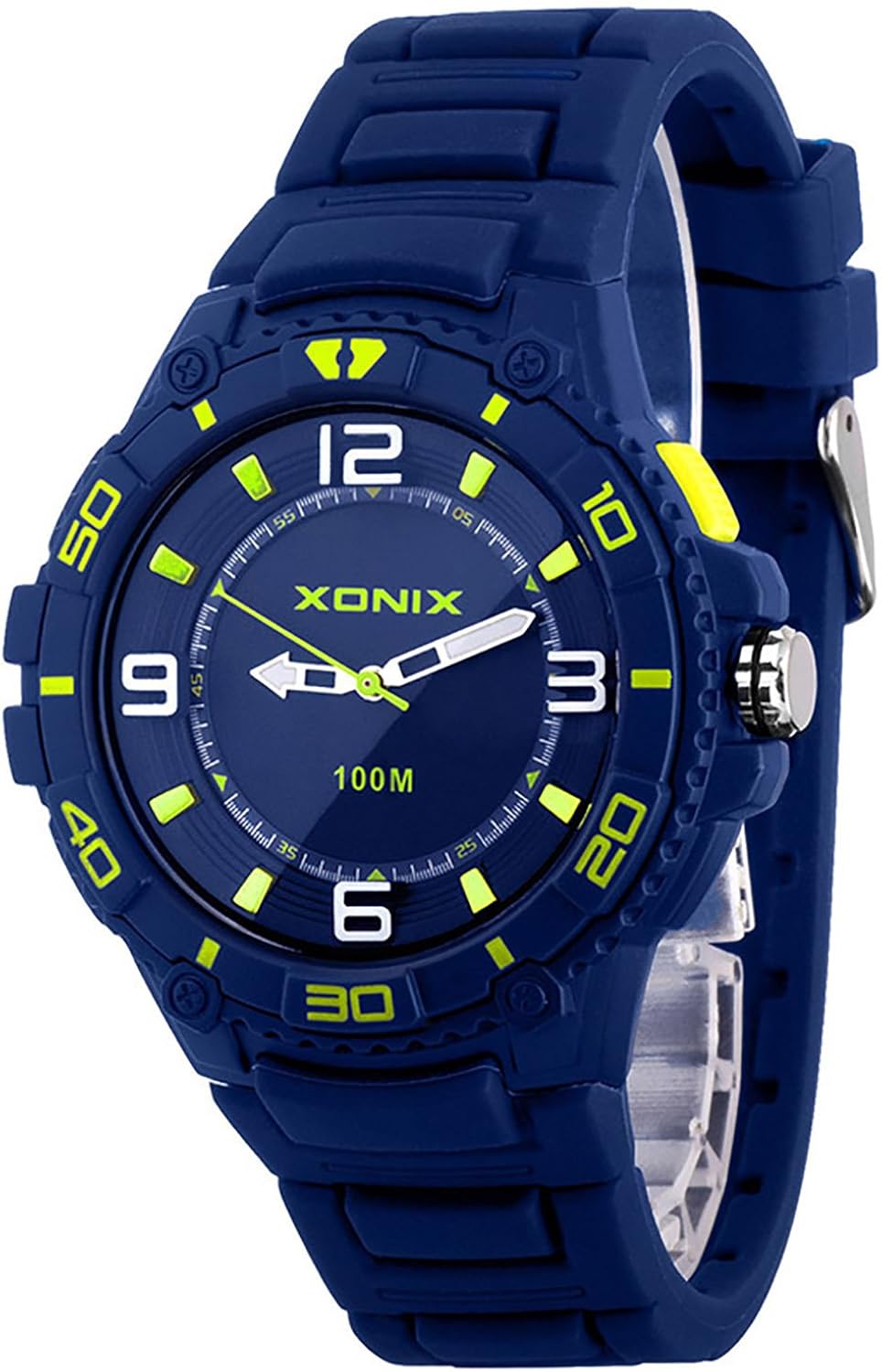 Analog XONIX Watch, Men's and Boys', Large Dial, Water Resistant 100M