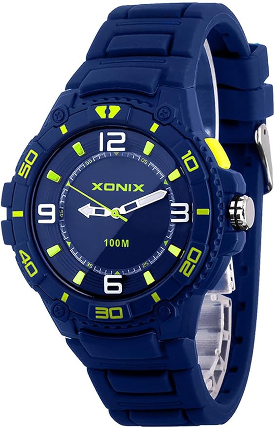 Analog XONIX Watch, Men's and Boys', Large Dial, Water Resistant 100M Amazon.co.uk Watches