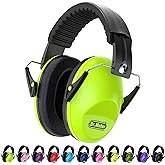 Dr.meter Ear Muffs for Noise Reduction: 27.4SNR Noise Cancelling Headphones for Kids Adults, EM100 Adjustable Hearing Protection Earmuffs for Monster Jam, Autism Sensory, Concerts, Fireworks
