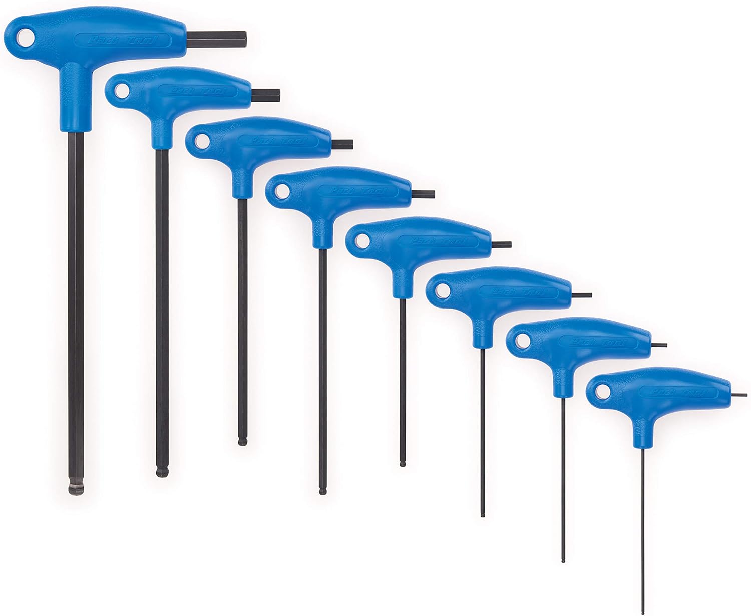 Park Tool PH-1.2 P-Handled Hex Wrench Set including Holder Tool, Blue - Image 4