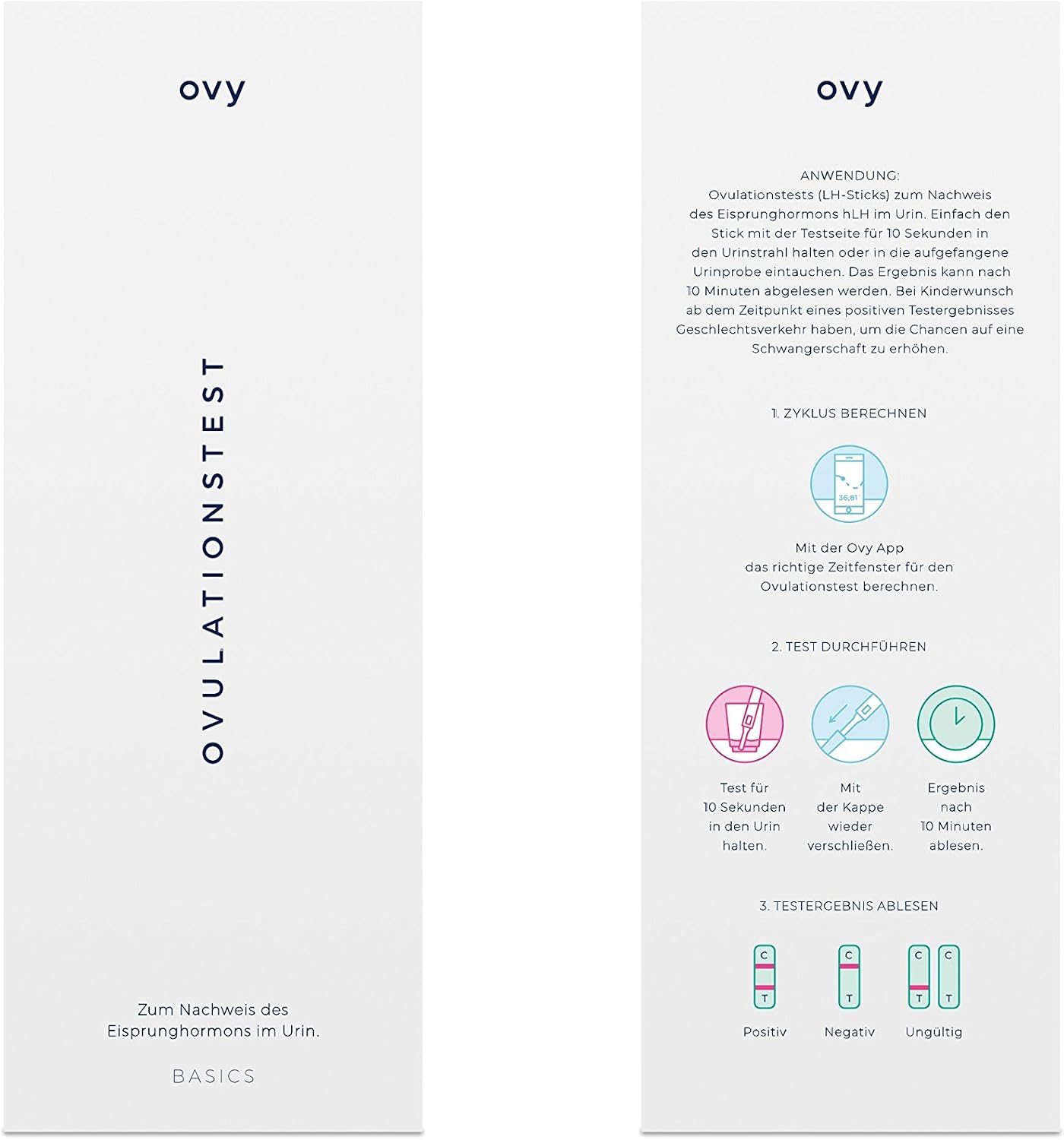 Ovulationstest Inkl App Ios Android 9 Lh Teststreifen
