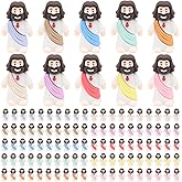 Owurha 100 Pcs Pocket Jesus Mini Figures Original Design Baby Jesus Figurines, Tiny Miniature Jesus Figures to Hide and Seek Religious Party Favors Sunday School Baptism Gift Easter Egg Stuffers