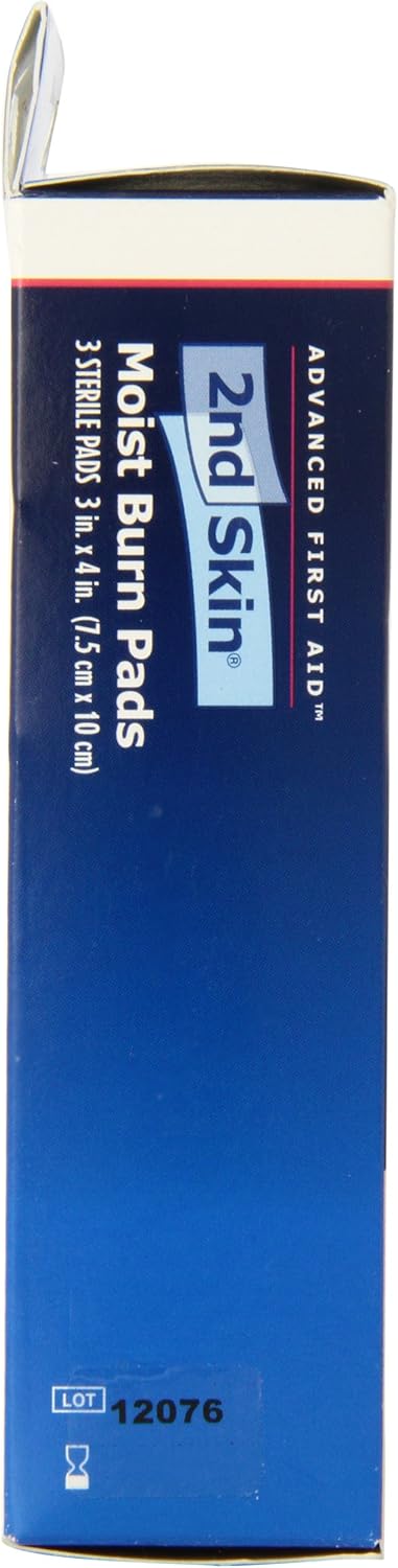 Spenco 2nd Skin Moist Burn Pads, Large (3 x 4 Inches), 3-Count: Industrial & Scientific