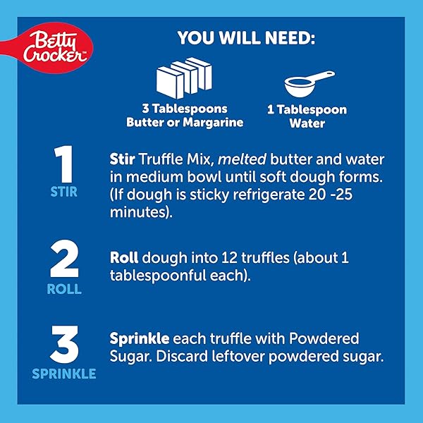 BETTY EXCLUSIVES OREO TRUFFLES MIX, MADE WITH REAL OREO COOKIE PIECES, 8.6 OZ