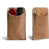 Hide & Drink, EDC Pocket Slip, Multitool Sleeve & Pen Holder for Everyday Use, Camping Accessories, Small Tool Organizer, Full Grain Leather, Handmade