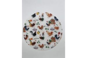 ANDRÉAS Andreas Silicone Non-Slip 6.25" Jar Opener, Easy Lid Opener, Made with Silicone and Fabric, Dishwasher Safe, Garlic Peeler, Peace, Gail Green Farm Fresh, 6.25 inch