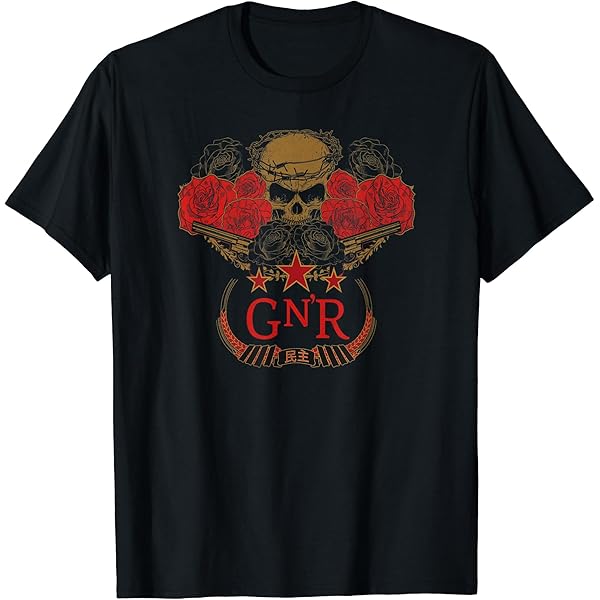 Amazon.com: Guns N' Roses Chinese Democracy Skull Logo T