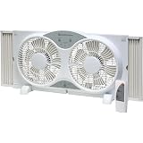 Bionaire Window Fan with Twin 8.5-Inch 