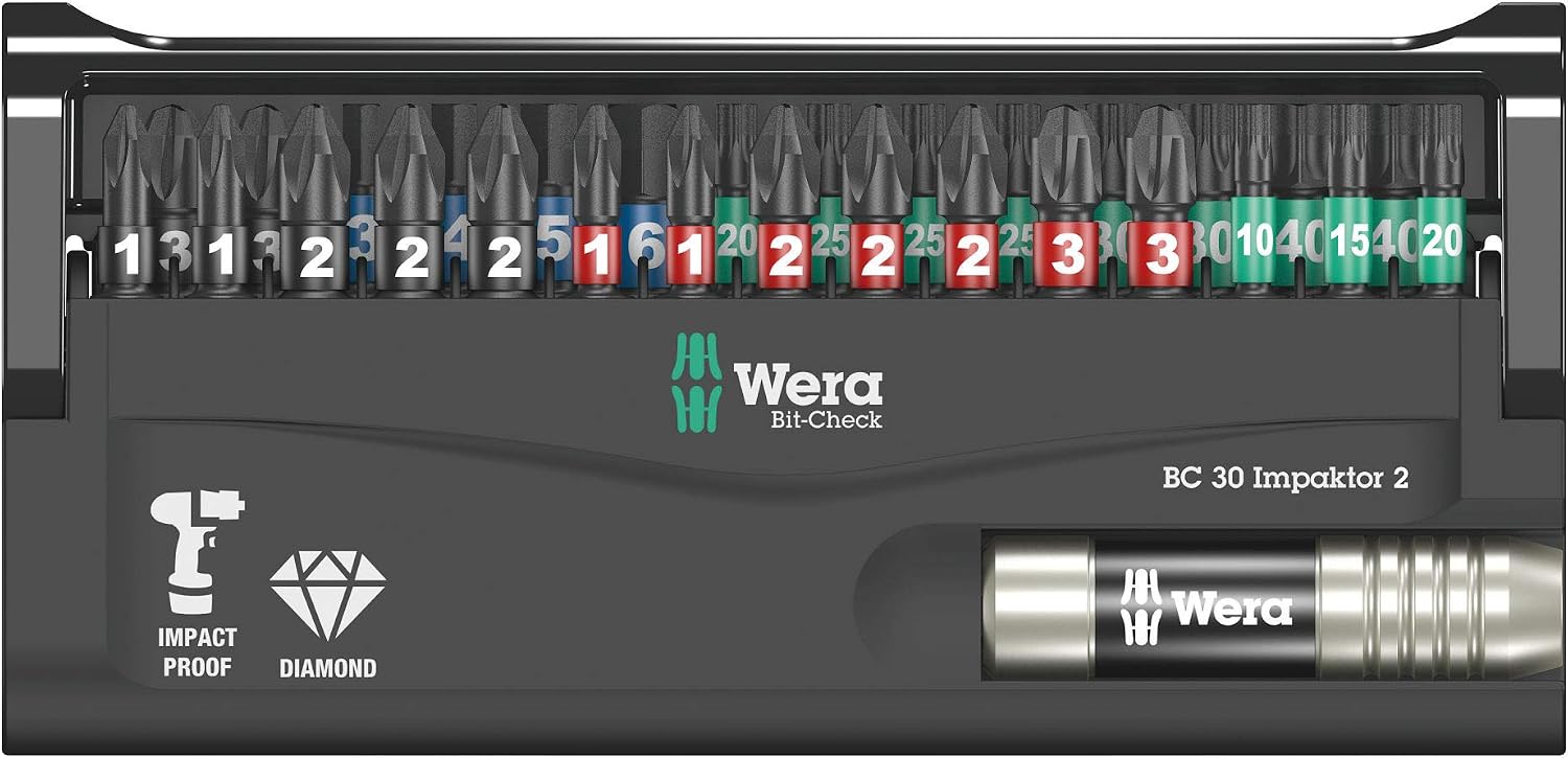 Wera 05057697001 Bit-Check 30 Impaktor 2, Variety Pack - Image 3