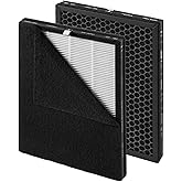 True 13 HEPA Filter Replacement Compatible with MK-AP01 / K2 / AP300 Air Purifier, H13 Grade, High Efficiency Replacement Filters for Pollen, Smoke, Dust, Pet Dander (2 Pack)