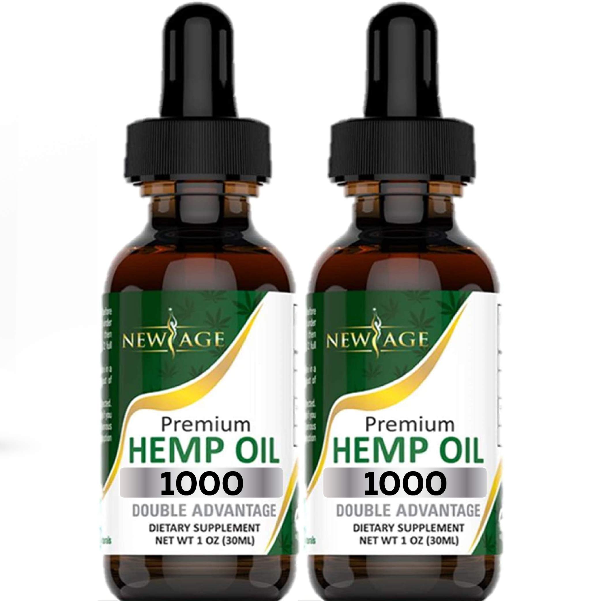 NEW AGE Hemp Oil All Natural Grown and Made in The USA! (1000 (Pack of 2)) Pricepulse