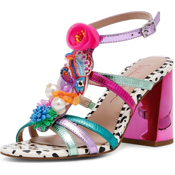 Betsey Johnson Women's 'Catch Of The Day' Crossbody Bag - Multi Color With 3D Flower & Fish Details