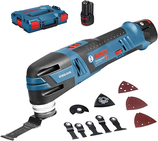 Bosch Professionnal Outil Multi Fonction Gop 12v 28 2 Batteries Gba 12v 3 0 Ah Coffret L Boxx Amazon Fr Bricolage