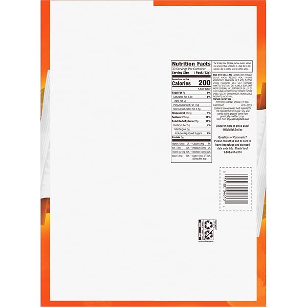 NEW 350633 PEPPERIDGE FARM GOLDFISH 1.5 OZ (30-PACK) COOKIES CHEAP WHOLESALE DISCOUNT BULK SNACKS COOKIES TIDE LIQUID