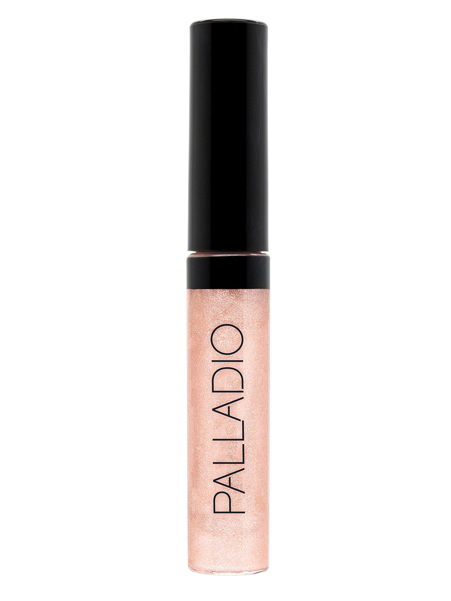 Palladio Lip Gloss, Non-Sticky Lip Gloss, Contains Vitamin E and Aloe, Offers Intense Color and Moisturization, Minimizes Lip Wrinkles, Softens Lips with Beautiful Shiny Finish, Vanilla Cupcake