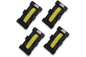 Kujunpao 4 X Roll Bar Grab Handles Grip Handle Compatible with Jeep Wrangler JLU JK JKU TJ YJ LJ JT JL & Gladiator JT 1955-2022 UTV & ATV(Yellow)