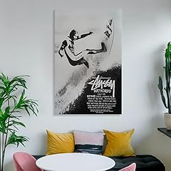 Stussy Dream Surfer Poster Vintage Canvas Cool