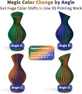 ZIRO Matte Multicolor PLA Filament 1.75mm 1kg Rusted Jungle view 6