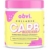 Obvi Guilt-Free Carb Blocker | Supports Fitness Goals | Carb Absorption Blocker with White Kidney Bean Extract | 120 Capsules, 30 Servings