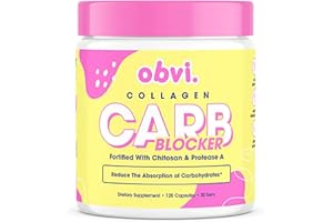 Obvi Guilt-Free Carb Blocker | Supports Fitness Goals | Carb Absorption Blocker with White Kidney Bean Extract | 120 Capsules, 30 Servings