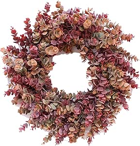 Decoración interior Pascua Corona de Navidad Garland Caída del