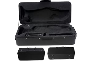 Trumpet Case Anti-Vibration Waterproof Trumpet Gig Bag 3 Compartments with Carry Straps & Front Pocket Oxford Cloth Portable 