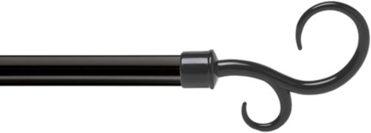 Kenney Scroll 5 8inches Standard Decorative Window Curtain Rod